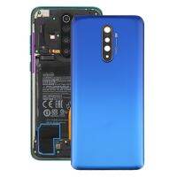 สำหรับ OPPO Realme X2 Pro ฝาหลังเดิมกับ Tutup Lensa Kamera (สีฟ้า) (เท่าที่คุณชอบ)