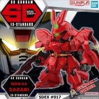 BANDAI SD EX-STANDARD 017 SAZABI โมเดล กันดั้ม กันพลา GUNDAMCORNER ร้านกันดั้มคอร์เนอร์