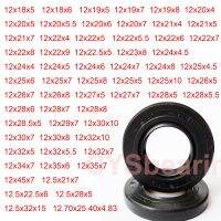 【CW】 2PC 12MM Gasket Nitrile NBR Radial Shaft 12x18x5 12x20x5 12x20x6 12x22x7 12x24x4.5 12.70x25.40x4