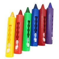 6Pcs Washable Crayon Kids Baby Bath Time Paints Drawing Pens Toy Halloween Makeup Pastel Baby Toys Bath Dessin Kredki Dla Dzieci