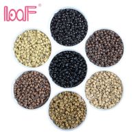 【CW】 H.P.W. NEW 3.0mm NANO COPPER SILICONE quality Beads nano hair extension tools 7Colors available 500Pieces/jar