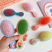 【CC】 1pcs Cartoon Air Cushion Comb Ladies Scalp Massage Hairbrush Small Combs Hair Styling Curling Tools