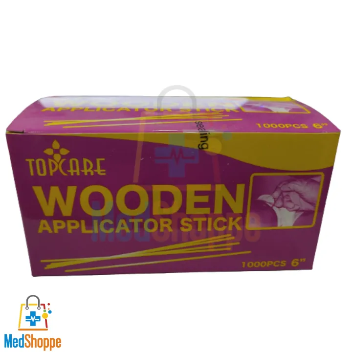 Wooden Applicator Stick 6" 1000pcs Lazada PH