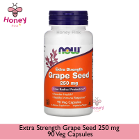 NOW Foods, Extra Strength Grape Seed, 250 mg, 90 Veg Capsules