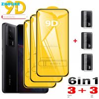 9D กระจกนิรภัยสำหรับ Xiaomi Poco F5 X3 Pro C40 F3 F2 X4 GT M5 M5S ป้องกันหน้าจอสำหรับ Mi Poco X5 M3 M4 X4 Pro เลนส์ฟิล์ม