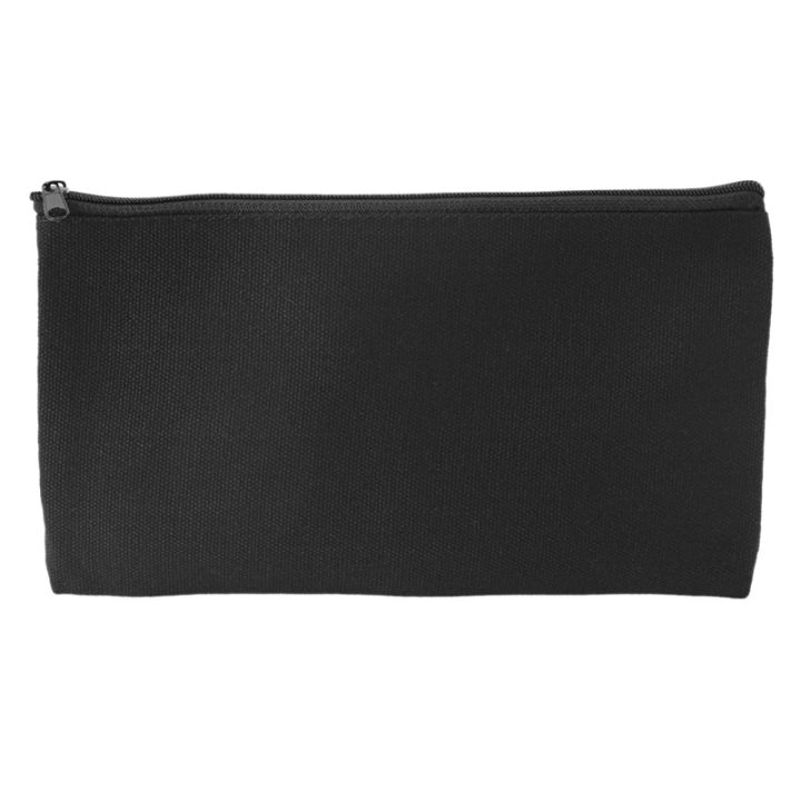 40-pcs-canvas-zipper-pouch-bags-canvas-makeup-bags-pencil-case-blank-diy-craft-bags-for-travel-diy-craft-school-black