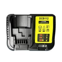 Lithium Battery Charger for Dewalt 10.8V 12V 14.4V 18V 20V DCB206 DCB205 DCB204 DCB203 DCB120 DCB105 EU Plug