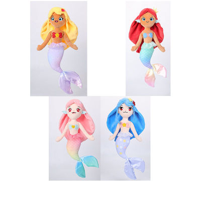 Mermaid Doll Plush Toy From The Ocean Series Sea Princess Animal Cute Stuffed