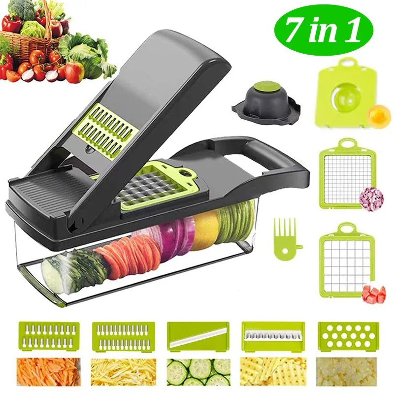 Multifunction Vegetable Cutter Steel Blade Potato Slicer Fruit