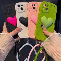 เคสแหวนรูปหัวใจ3มิติสี่มุมป้องกันการตกปกอ่อน DTT สำหรับ Samsung Galaxy S23 S22 S21 S20อัลตร้า FE 5กรัม J4 J6บวก J2 2018 J5 J7ไพร์ม J3 2017 G530นีโอ