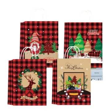 2x Christmas Santa Bag Gift Sack Gifts Bags Reusable for Wedding Holiday