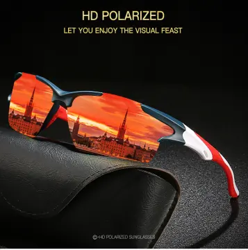 Outdoor Sports Polarized Sunglasses Men Curve Cutting Frame  Stress-Resistant Lens Shield Sun Glasses Women