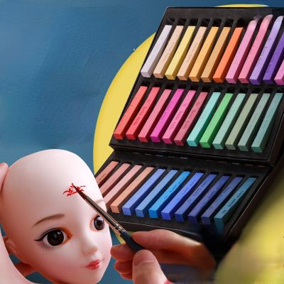 12/24/36/48 Color Chalk Set Color Suitable for Beginners A Variety of Painting Pastel Stick Art Painting Stationery