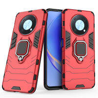 LENUO สำหรับ Huawei Nova Y90 4G Case Slim Heavy Duty Hardcase กล้องป้องกันฝาหลังพร้อมขาตั้งแหวน