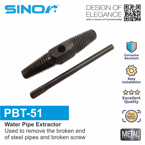 Sinor PBT51 Water Pipe Extractor Broken Pipe Extractor Lazada