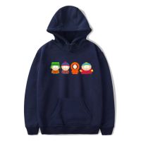 2023 NEWAnime S-Southes Park Hoodies เสื้อ Vintage อารมณ์ขันการ์ตูนผู้ชายพิมพ์ Hoodie ฤดูใบไม้ผลิและฤดูใบไม้ร่วง Hombre Pullover