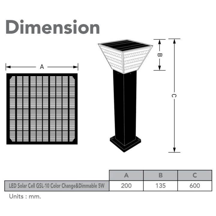 eve-โคมโซล่าเซลล์แอลอีดี-5w-led-solar-cell-gsl-10-ามารถเปลี่ยนแสงไฟได้-3-แบบ-ปรับหรี่แสงด้วยรีโมท-5w-โคมไฟโซล่าเซลล์