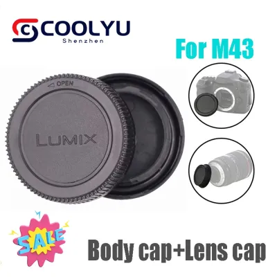 Rear Lens Cap Cover Camera Front Body Cap for Panasonic Olympus Lumix Micro M4/3 M43 MFT GH3 GH4 G6 G7 G9 GX1 GX7 GX8 GX80 GX85