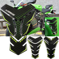 เคสปลอกปกป้องเข่าถังน้ำมันเชื้อเพลิงสติกเกอร์ติดมอเตอร์ไซค์3D สำหรับ Kawasaki ZX6R 636 ZX636 ZX-636 2018 2019 2020 2021