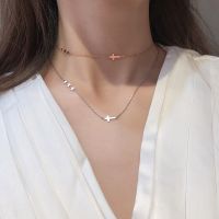 [COD] star necklace version of niche design cold choker collarbone chain stretch adjustable sweater