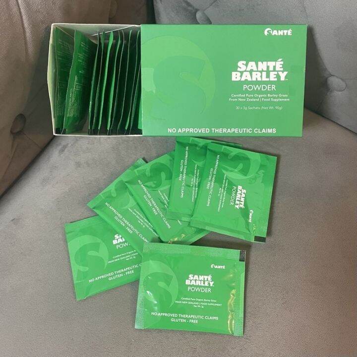 LEGIT DISTRIBUTOR OF SANTE BARLEY GRASS PER SACHET Lazada PH