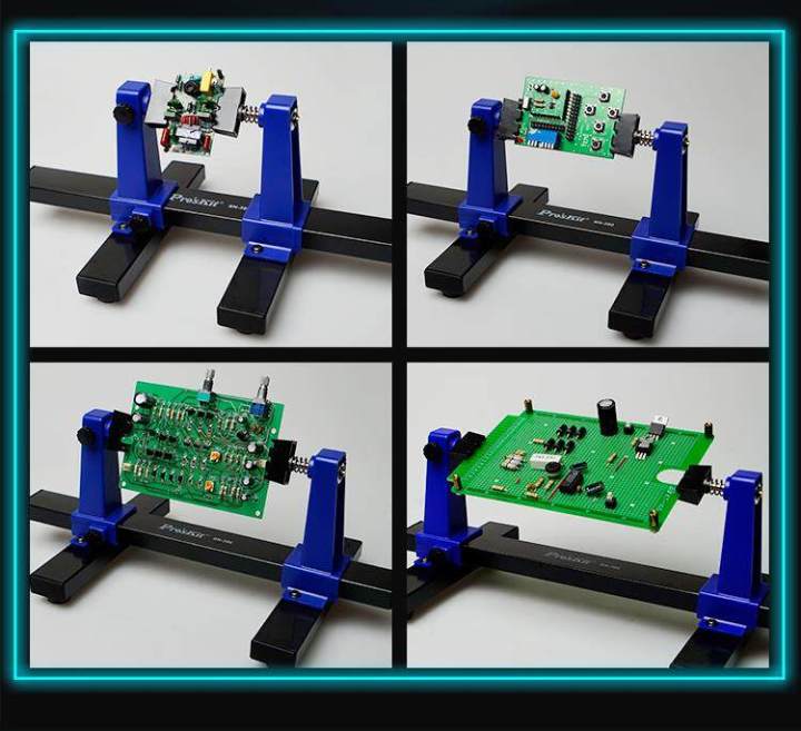 eyeplay-ที่จับแผ่นวงจร-ตัวจับบอร์ด-สำหรับงานซ่อม-ที่จับชิ้นงาน-ตัวจับบอร์ด-อุปกรณ์ช่วยจับชิ้นงานอิเล็กทรอนิกส์-ช่วยให้งานถอดชิ้นส่วนบนบอร์ดง่ายขึ้น-แนะนำ-แข็งแรง-jig-soldering-stand-clamp-sn-390