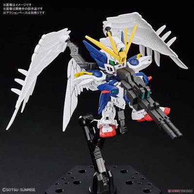 SD Gundam Cross Silhouette Wing Gundam Zero EW figure model โมเดลกันดั้ม ฟิกเกอร์ กันดั้ม โมเดล ของเล่น ของสะสม ของขวัญ กันดั้มแท้