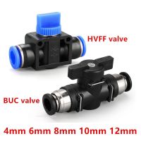 【jw】☈ↂ♕  BUC HVFF Air hand valve 4mm 6mm 8mm 10mm 12mm Pneumatic Push In Joint  To Turn Manual Plastic Controller