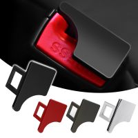 ✌❅ 1/2 Pcs Hidden Car Safety Seat Belt Buckle Clip for Tesla Model 3 Model X Y Style Roadster Accessories Decorative Goods