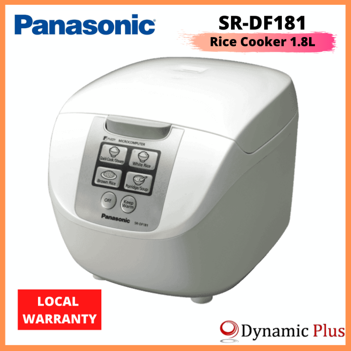 Panasonic SR-DF181 Micom Rice Cooker 1.8L | Lazada Singapore