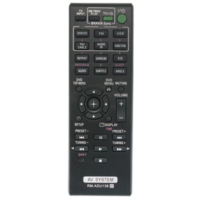 RM-ADU138 Replace Remote Control fit for Sony AV System DAV-TZ145 HBD-TZ140 HBD-TZ145