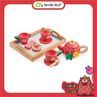 Tender Leaf Toys ของเล่นไม้ ของเล่นบทบาทสมมติ ชุดทำอาหาร ชุดน้ำชา Tea Tray Set