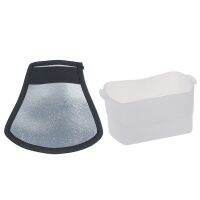 1 Pcs Flash Diffuser Softbox &amp; 1 Pcs Flash Diffuser Silver/White Reflector Black Silver