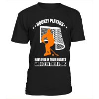 Hockey Fans Cotton Mens T Shirts With Printing Logos