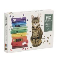 จิ๊กซอว์ 650 ชิ้น ลาย Queen of the Stacks Set of Two Jigsaw Puzzle Set. 650+ Pieces