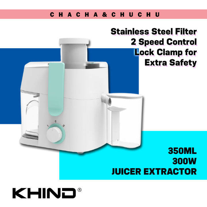 KHIND JE300 JUICE EXTRACTOR Lazada