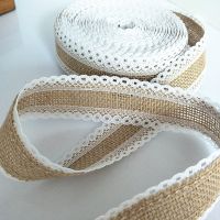 5m /Roll Natural Jute Burlap Lace Rolls wedding table decoration Vintage Rustic Wedding Decoration 5BB5527 Traps  Drains