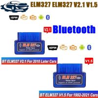 Super Mini Elm327 Bluetooth OBD2 V1.5 V2.1 OBD 2 Auto Diagnostic Scanner For Car Elm-327 OBDII Code Diagnostic-Tools