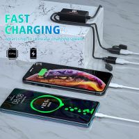 36W QC 3.0 Quick Charge Quick Disconnect Plug Waterproof Built-In Smart Chip Motorcycle USB Fast Charger SAE To USB Adapter