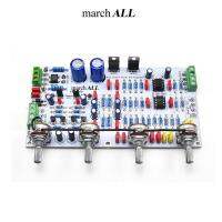 March All PR-4558A ชุดลงอุปกรณ์ Pre-Amp ปรี-แอมป์ ปรับทุ้ม-แหลม ซ้ายขวา อิสระ Pre-Amp สเตอริโอ โทน คอนโทรล BASS TREBLE BALANCE เป็นภาคต้นทุก Player Tone Control Pre Amplifier ใช้