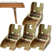 ❒❆☑ 4Pcs/set 90 Degree Self-Locking Folding Hinge Table Legs Chair Extension Foldable Self Locking Fold Feet Hinges Hardware