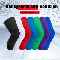 Compression Basketball Football Volleyball Riding Mountain Climbing Knee Pads Sports Honeycomb Protection Breathable Non-slip