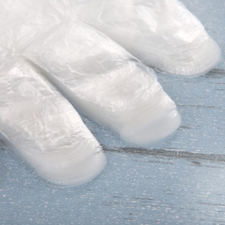 ถุงมือพลาสติค-ถุงมือเอนกประสงค์-100ชิ้น-ถุงมือ-ถุงมือพลาสติก-ปลอดภัย-ถุงมือทำความสะอาด-ถุงมือทำอาหาร-แบบใช้แล้วทิ้ง