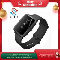 【☑Fast Delivery☑】 uk7asf Situ 2ชิ้นป้องกันสกรีนทีพียูสำหรับ Xiaomi Huami Amazfit Bip Bit Pace Lite Smart Film ที่ป้องกันหน้าจอ