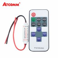 ❣ 10 Keys RF Wireless Single Color Remote Controller Led Strip Dimmer DC 12V 24V Apply to SMD 5050 3528 3014 5630 LED Strip Light