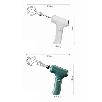 Portable Electric Food Mixer USB Wireless Hand Blender 3 Speeds Powerful  Dough Egg Beater Baking Cake