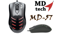 เมาส์ MOUSE Optical  MD-TECH MD-57 USB