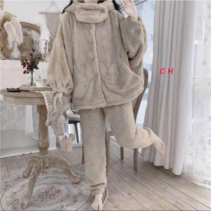 Bộ đồ ngủ mùa đông lông cừu giữ nhiệt tốt,nhung bông mềm mịn bộ nữ siêu đẹp,bộ mặc nhà | Lazada.vn Bộ Đồ Ngủ Mùa Đông Lông Cừu Giữ Nhiệt Tốt,Nhung Bông Mềm Mịn Bộ Nữ Siêu Đẹp,Bộ Mặc Nhà | Lazada.Vn