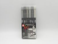 Sakura Koi Coloring Brush Pen Set Water Based Ink ปากกาสีน้ำ Blendable สีใส