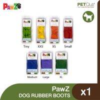 ✱PETClub PawZ Dog Rubber Boots - รองเท้ายางสำหรับสุนัข✫